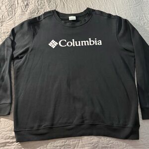 Columbia Black Crewneck Sweatshirt